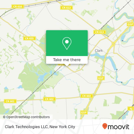 Mapa de Clark Technologies LLC