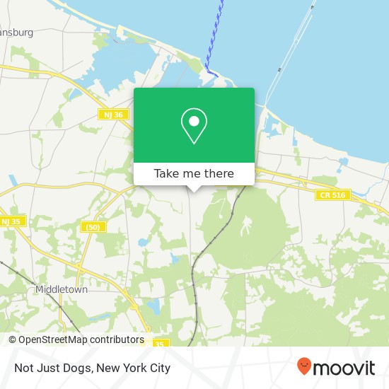 Mapa de Not Just Dogs