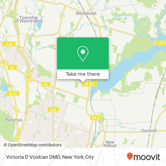 Mapa de Victoria D Voskian DMD