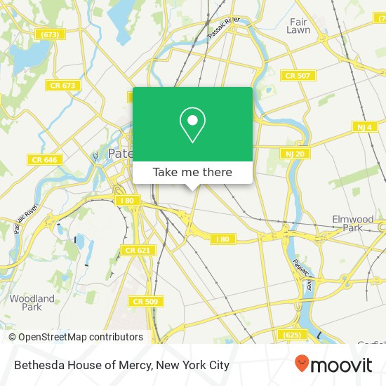 Mapa de Bethesda House of Mercy