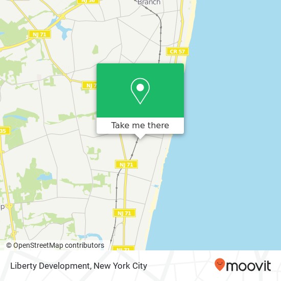 Liberty Development map