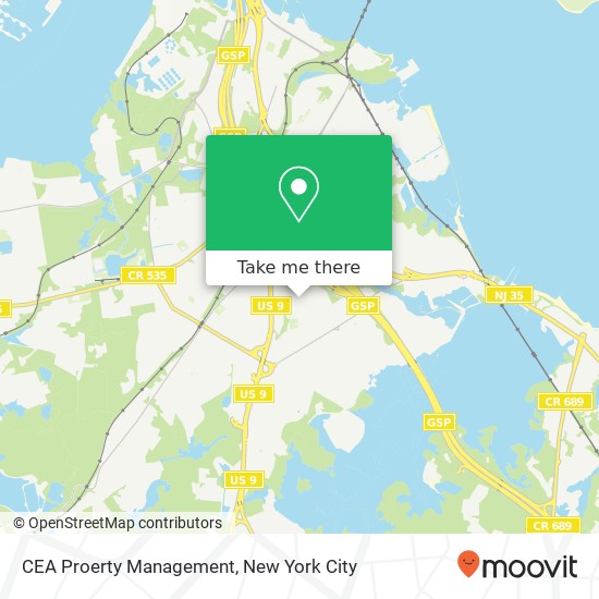 CEA Proerty Management map