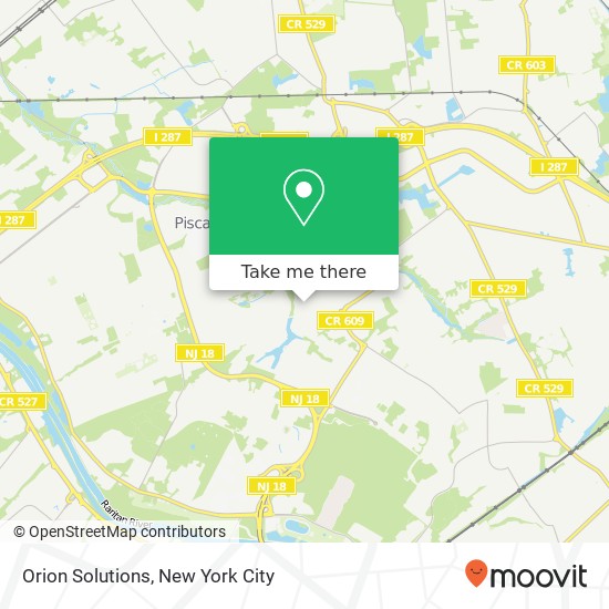 Mapa de Orion Solutions