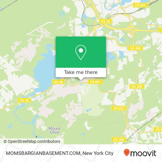MOMSBARGIANBASEMENT.COM map