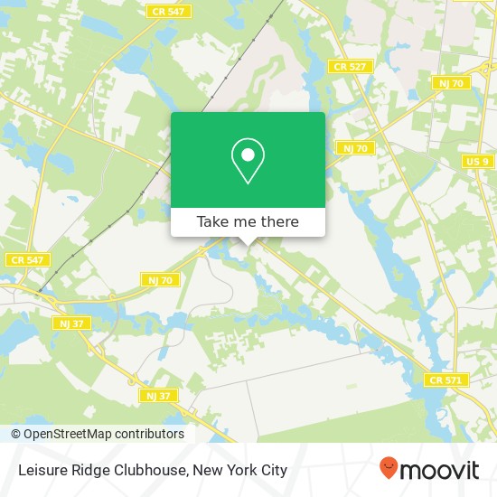 Mapa de Leisure Ridge Clubhouse