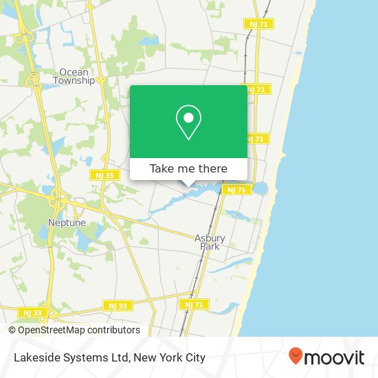 Mapa de Lakeside Systems Ltd