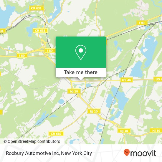 Mapa de Roxbury Automotive Inc