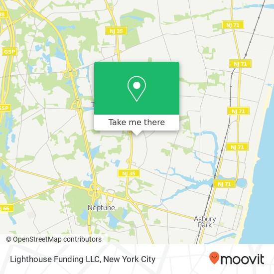 Mapa de Lighthouse Funding LLC