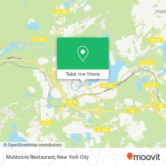 Muldoons Restaurant map