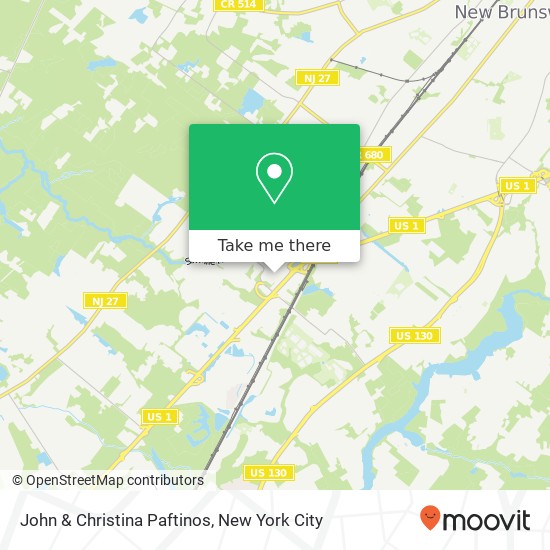 John & Christina Paftinos map