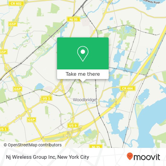 Nj Wireless Group Inc map