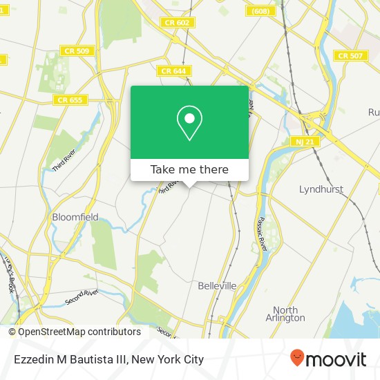 Ezzedin M Bautista III map