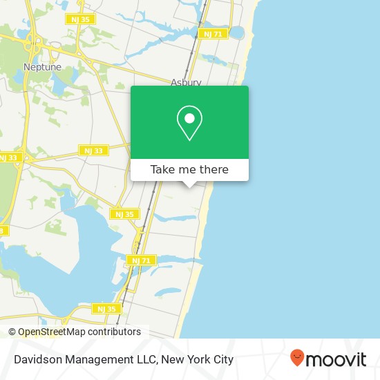 Davidson Management LLC map