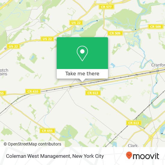Coleman West Management map
