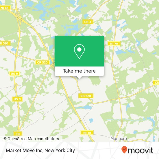 Mapa de Market Move Inc