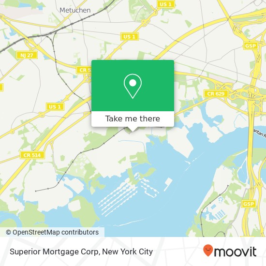 Superior Mortgage Corp map