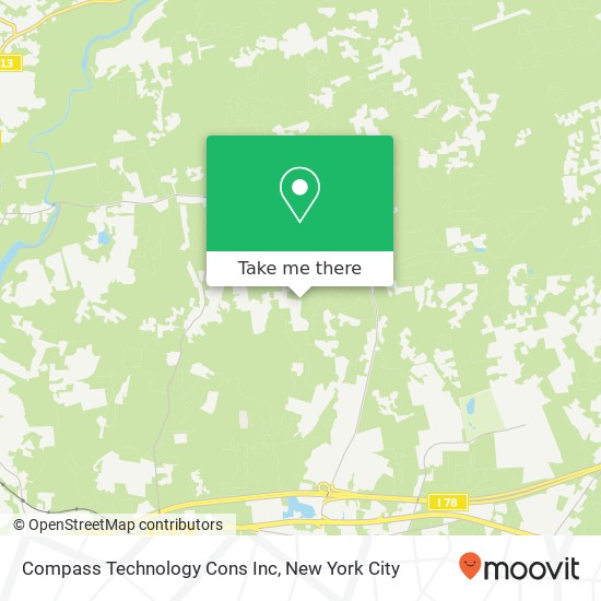 Compass Technology Cons Inc map