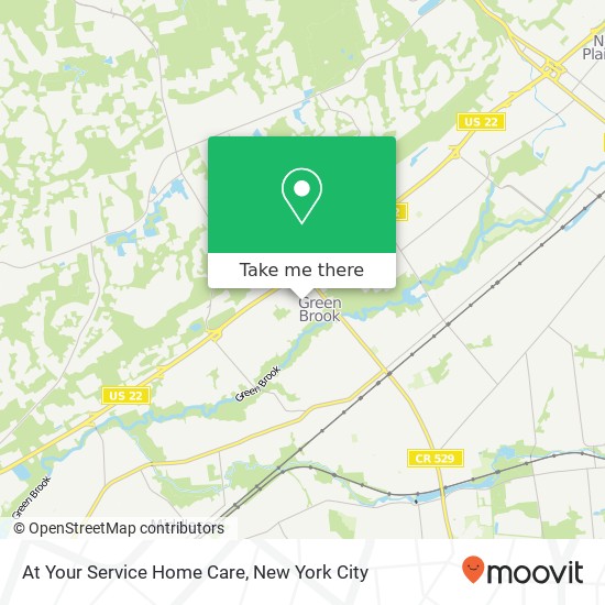 Mapa de At Your Service Home Care