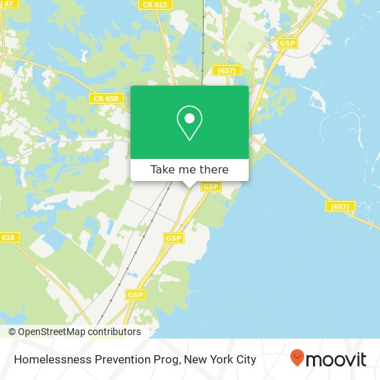 Homelessness Prevention Prog map