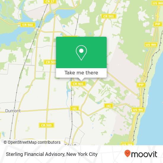 Sterling Financial Advisory map