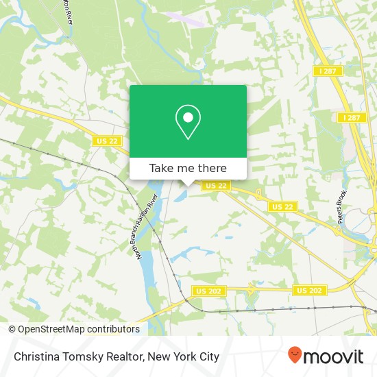 Christina Tomsky Realtor map