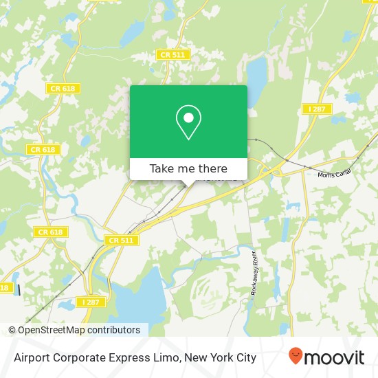 Mapa de Airport Corporate Express Limo