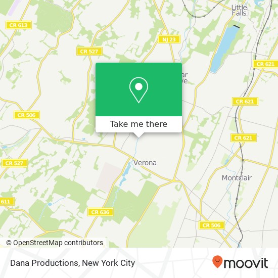 Dana Productions map