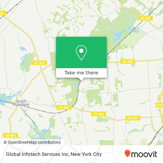 Global Infotech Services Inc map