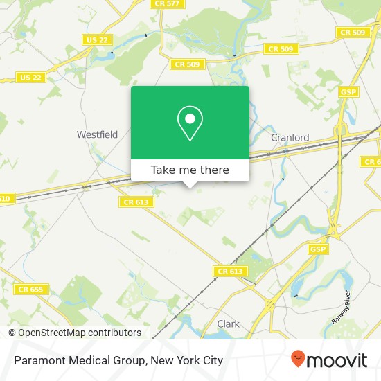 Paramont Medical Group map