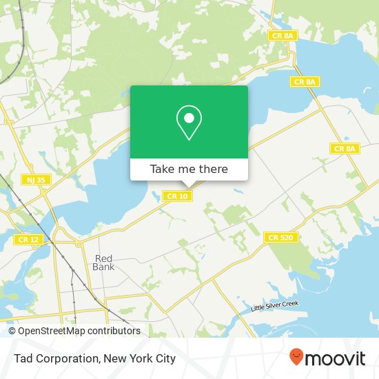 Tad Corporation map