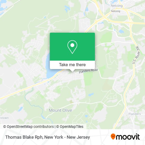 Thomas Blake Rph map