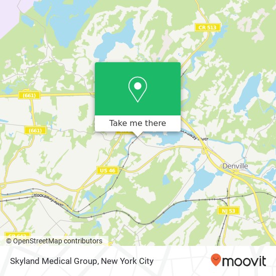 Mapa de Skyland Medical Group