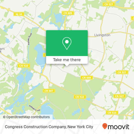 Mapa de Congress Construction Company