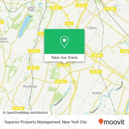 Superior Property Management map