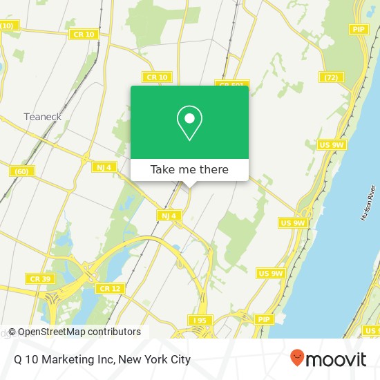 Q 10 Marketing Inc map