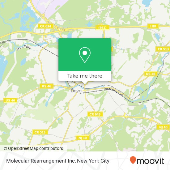 Mapa de Molecular Rearrangement Inc