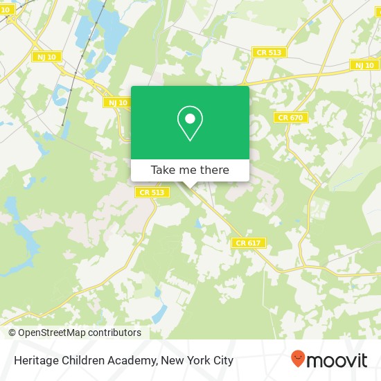 Heritage Children Academy map