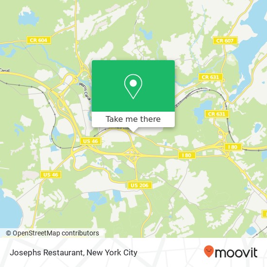 Josephs Restaurant map