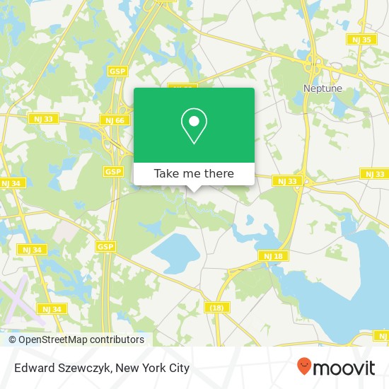 Edward Szewczyk map