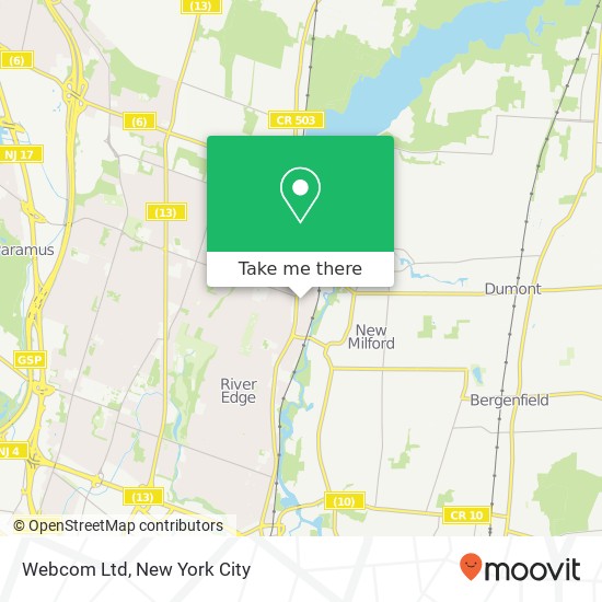 Webcom Ltd map