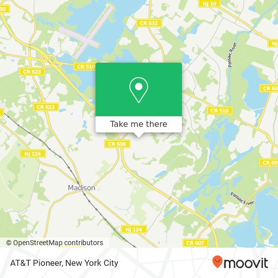 AT&T Pioneer map