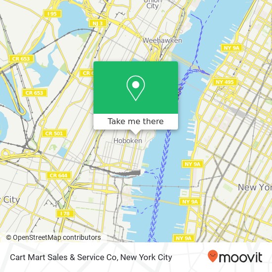 Cart Mart Sales & Service Co map
