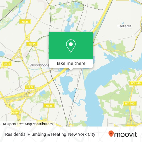 Mapa de Residential Plumbing & Heating
