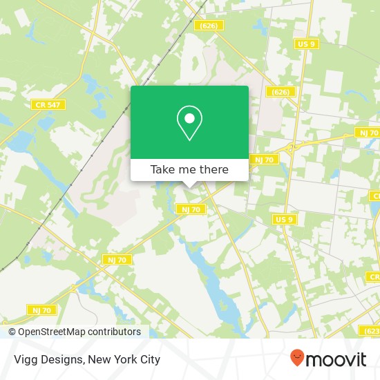 Mapa de Vigg Designs