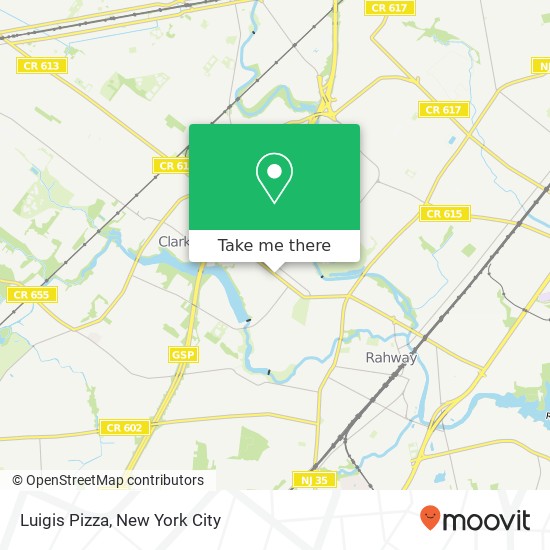 Luigis Pizza map