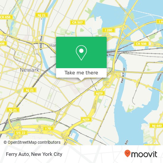 Ferry Auto map