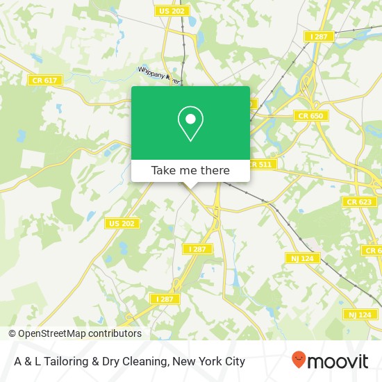 A & L Tailoring & Dry Cleaning map