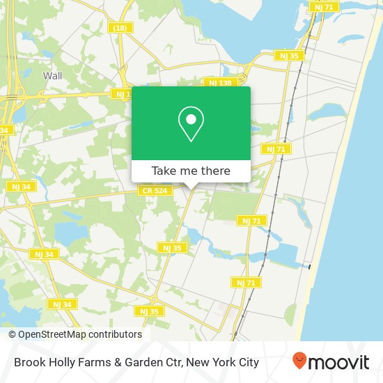 Brook Holly Farms & Garden Ctr map