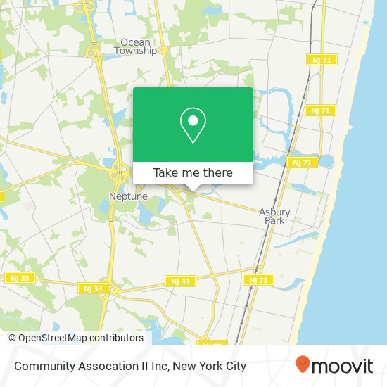 Community Assocation II Inc map