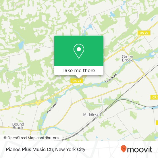 Mapa de Pianos Plus Music Ctr
